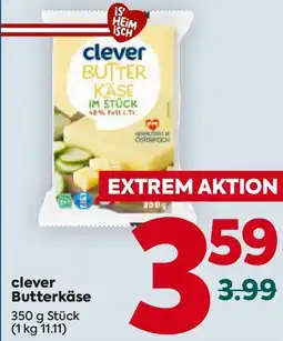 Billa Clever butterkäse Angebot