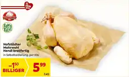 Billa Hofstädter mehrwohl hendl bratfertig Angebot