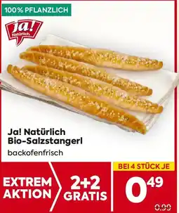 Billa Ja! Natürlich Bio-Salzstangerl Angebot