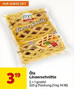 Billa Ölz linzerschnitte Angebot