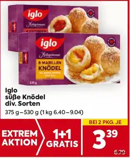 Billa Iglo süße Knödel Angebot