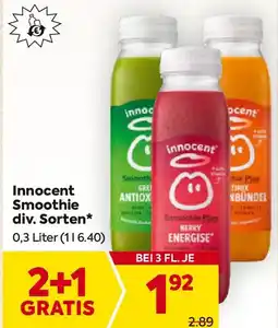 Billa Innocent Smoothie Angebot