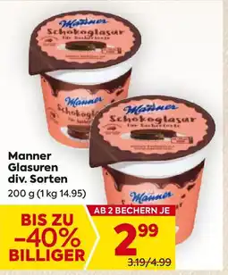 Billa Manner Glasuren Angebot