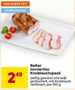 Billa Reiter innviertler knoblauchspeck Angebot
