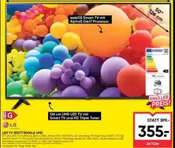 Maximarkt LED TV 50UQ75006LA UHD Angebot