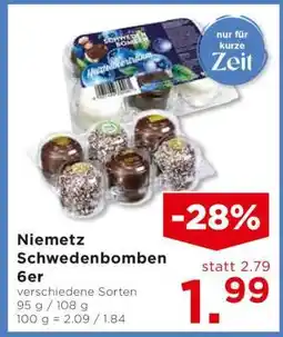 Unimarkt Niemetz Schwedenbomben 6er Angebot