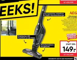 Maximarkt AEG Akkusauger CX7-2-45 MÖ Angebot