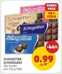 PENNY SCHOGETTEN SCHOKOLADE Angebot
