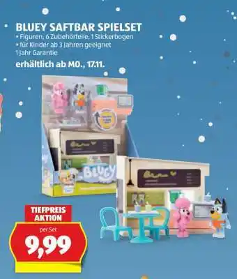 Hofer BLUEY SAFTBAR SPIELSET Angebot