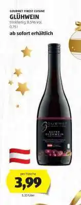 Hofer GLÜHWEIN Angebot