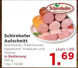 Unimarkt Schirnhofer Aufschnitt Angebot