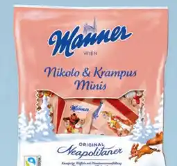 Hofer Manner Nikolo & Krampus Neapolitaner Minis Angebot