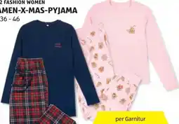 Hofer Up 2 Fashion Damen-X-Mas Pyjama Angebot
