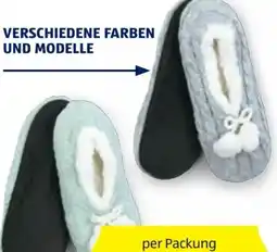 Hofer Up 2 Fashion Damen Hausschuhsocken Angebot