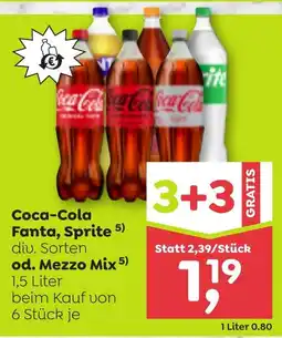 ADEG Coca-Cola Fanta, Sprite od. Mezzo Mix Angebot