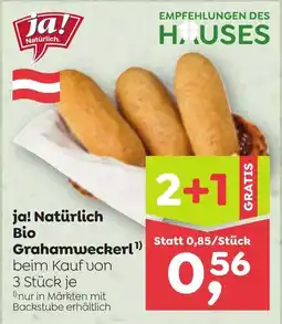 ADEG ja! Natürlich Bio Grahamweckerl Angebot