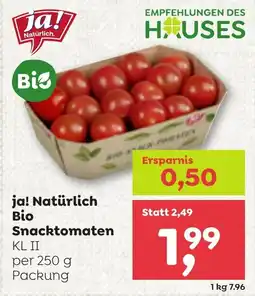ADEG ja! Natürlich Bio Snacktomaten Angebot