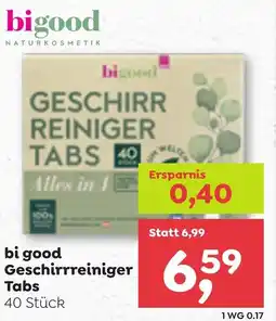 ADEG Bi good geschirrreiniger tabs Angebot