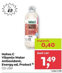 ADEG Hohes C Vitamin Water Antioxidant, Energy od. Protect Angebot