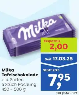 ADEG Milka Tafelschokolade Angebot
