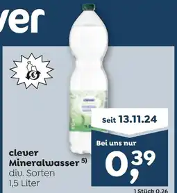 ADEG clever Mineralwasser Angebot