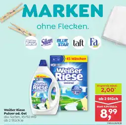 ADEG Weißer Riese Pulver od. Gel Angebot