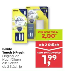 ADEG Glade Touch & Fresh Original od. Nachfüllung Angebot