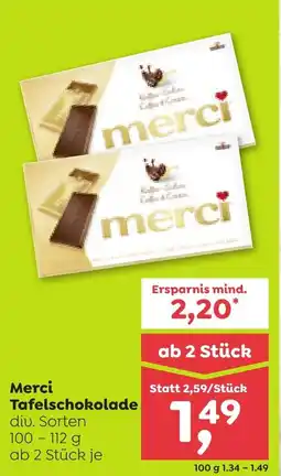 ADEG Merci tafelschokolade Angebot