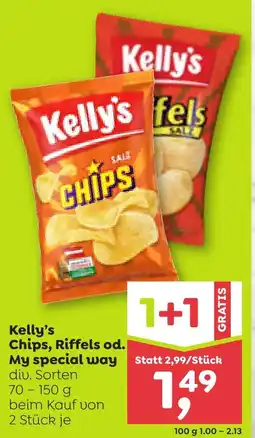 ADEG Kelly's Chips, Riffels od. My special way Angebot