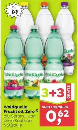 ADEG Waldquelle Frucht od. Zero Angebot
