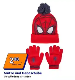 Action Mütze und Handschuhe Angebot
