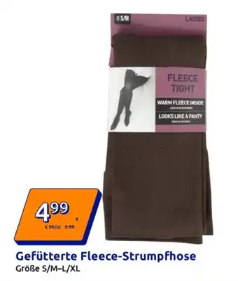Action Gefütterte Fleece-Strumpfhose Angebot