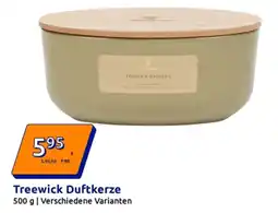 Action Treewick Duftkerze Angebot