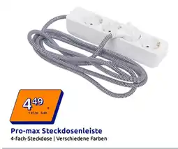 Action Pro max Steckdosenleiste Angebot