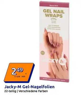 Action Jacky M Gel Nagelfolien Angebot