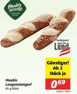 Nah&Frisch Haubis Laugenstangerl Angebot