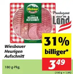 Nah&Frisch Wiesbauer Heurigen Aufschnitt Angebot