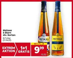 Billa Metaxa 5 Stern div. Sorten Angebot