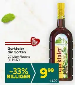 Billa Gurktaler div. Sorten Angebot