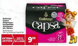 Billa Dallmayr Capsa Nespresso-kompatible Alukapseln div. Sorten Angebot