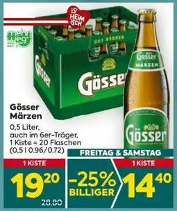 Billa GÖSSER MÄRZEN Angebot