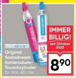 Maximarkt Original Sodastream Kohlensäure-Tauschzylinder Angebot