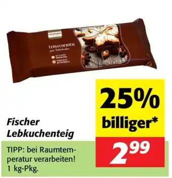 Nah&Frisch Fischer Lebkuchenteig Angebot