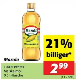 Nah&Frisch Mazola Angebot