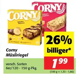 Nah&Frisch Corny Müsliriegel Angebot