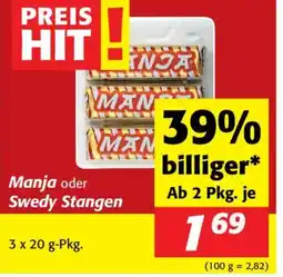Nah&Frisch Manja oder Swedy Stangen Angebot