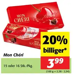 Nah&Frisch Mon Chéri Angebot