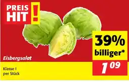 Nah&Frisch Eisbergsalat Angebot