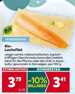 Billa Bio Lachsfilet Angebot