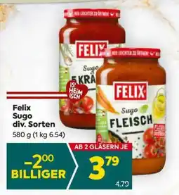 Billa Felix Sugo div. Sorten Angebot
